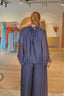 Blouse Flavie - Bleu marine