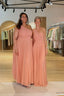 Robe Athalie - Rose pâle