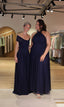 Robe Athalie - Bleu marine