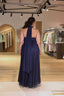 Robe Athalie - Bleu marine