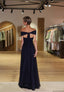 Robe Athalie - Bleu marine