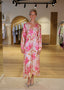 Robe Isaé - Rose