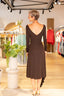Robe Isabeau - Chocolat