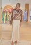 Blouse Léana - Brun