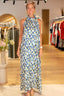 Robe Louison - Léopard bleu