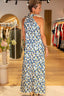 Robe Louison - Léopard bleu