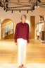 Blouse Livy - Bordeaux
