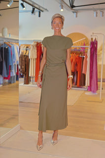 Robe Mirella - Vert militaire