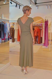 Robe Mirella - Vert militaire