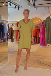 Robe Sofia - Vert olive
