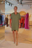 Robe Sofia - Vert foncé