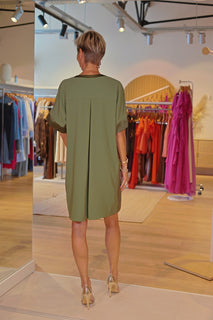 Robe Sofia - Vert foncé