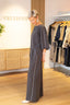 Blouse Stripe - Gris