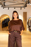 Blouse Wilson - Chocolat