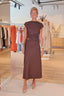 Robe Mirella - Brun