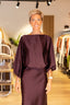 Blouse Cassia - Prune