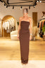Robe Manoli - Chocolat