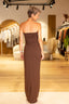 Robe Manoli - Chocolat