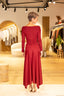 Robe Bloom - Bordeaux