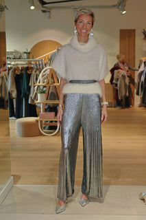 Pantalon Aveline - Argenté