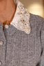 Cardigan Inka - Gris