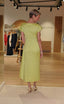 Robe Rosaly - Vert Anis
