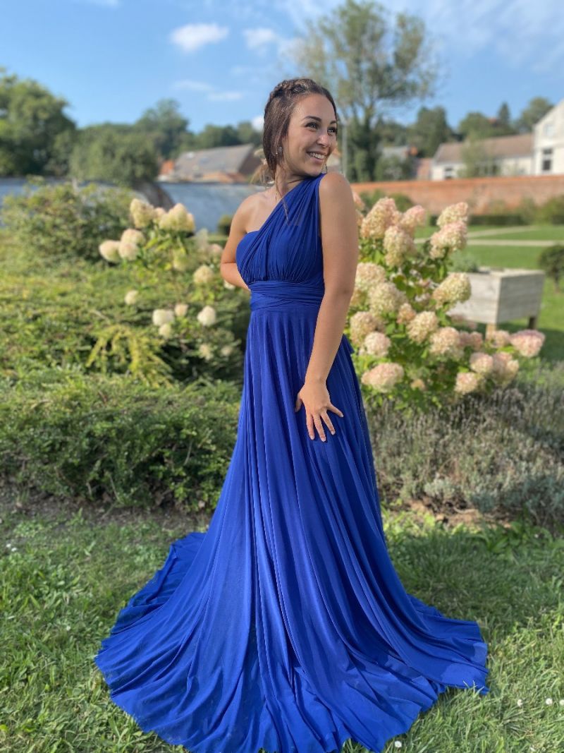 jurk - Koningsblauw | Anne Sophie